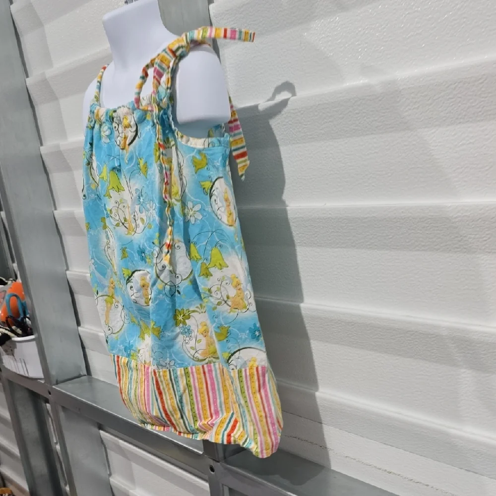 Blue Casual Dress with Playful‎ Patterns
